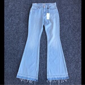 Wrangler heritage tencel high rise flare jeans size 27